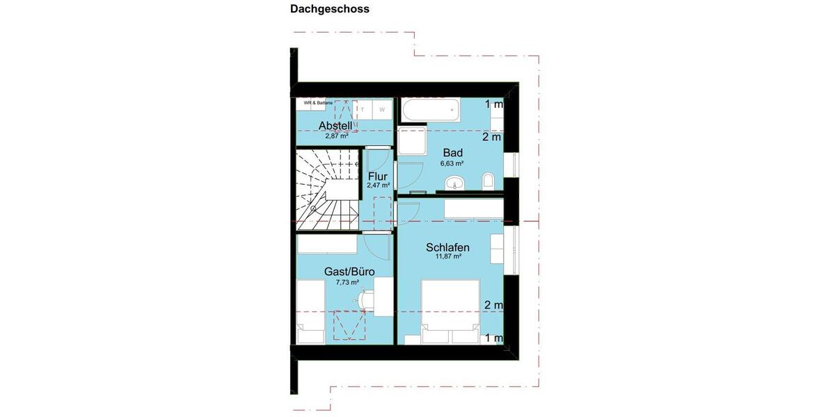 Doppelhaushälfte Lorup - 3 Zimmer, 86 m&sup2;, 860&euro; | Angebot:26004354