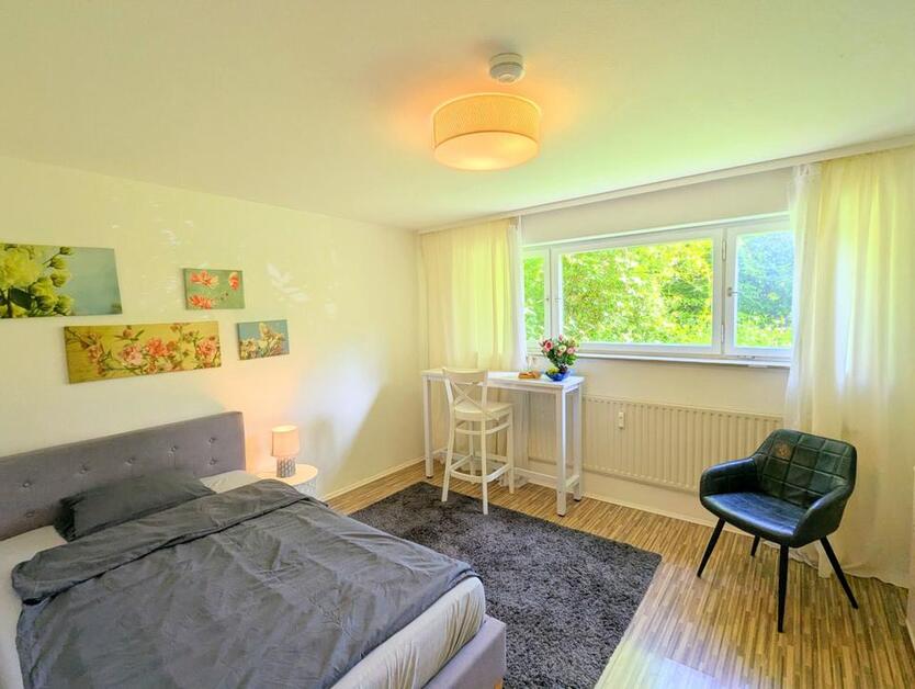 1-Zimmerwohnung mit Wlan, Küche, DuscheWC, TV, Waschmaschine