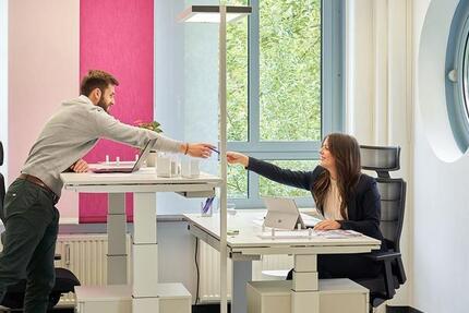 Coworking Arbeitsplatz - zentral, flexibel, kosteneffizient mieten zimmer