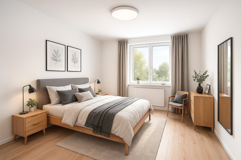 Etagenwohnung Oldenburg Drielaker-Moor - 3 Zimmer, 70 m&sup2;, 1.120&euro; | Angebot:25782090