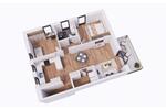 Etagenwohnung Bispingen - 3 Zimmer, 84 m&sup2;, 1.214&euro; | Angebot:26505124