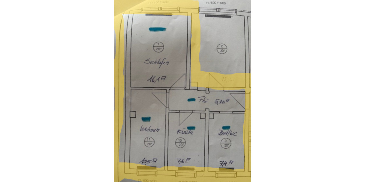 Ideale Singlewohnung 1 zimmer
