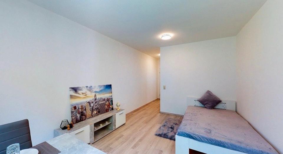 Etagenwohnung Saarbrücken Scheidt - 1 Zimmer, 24 m&sup2;, 380&euro; | Angebot:26225053