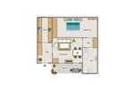 Etagenwohnung Bochum Bochum-Südwest - 2.5 Zimmer, 56 m&sup2;, 556&euro; | Angebot:26672562