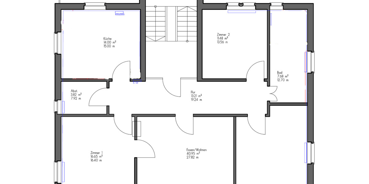 Etagenwohnung Bad Rappenau - 4 Zimmer, 118 m&sup2;, 1.500&euro; | Angebot:24711370