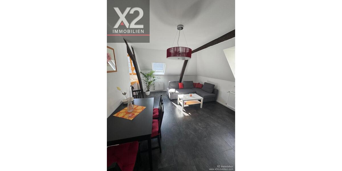 Dachgeschoßwohnung Monzelfeld - 2 Zimmer, 37 m&sup2;, 1.200&euro; | Angebot:21914681