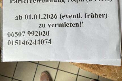 Wohnung Neumagen-Dhron Dhron - 2 Zimmer, 70 m&sup2;, 740&euro; | Angebot:25267995