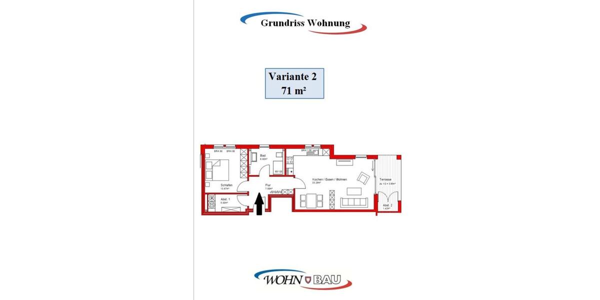 Wohnen im ehemaligen Bahnhofshotel! 2 Zimmer Wohnung mit Balkon im 1. Obergeschoss 2 zimmer
