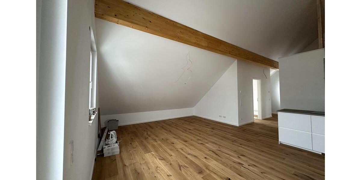 Erstbezug! Exklusives Wohnen im DG: 3-Zimmer, 5m Deckenhöhe, KfW 40, Klimaanlage, EBK & Südbalkon 3 zimmer