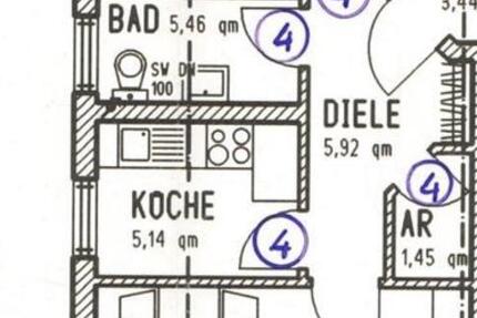 Wohnung Sundern (Sauerland) - 2 Zimmer, 52 m&sup2;, 360&euro; | Angebot:24830813