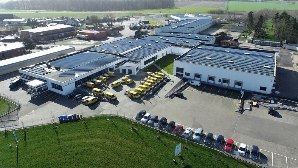 Interessante Lagerhalle mit Laderampen u. Bürofläche - Gewerbeobjekt Steyerberg | Angebot:26858109