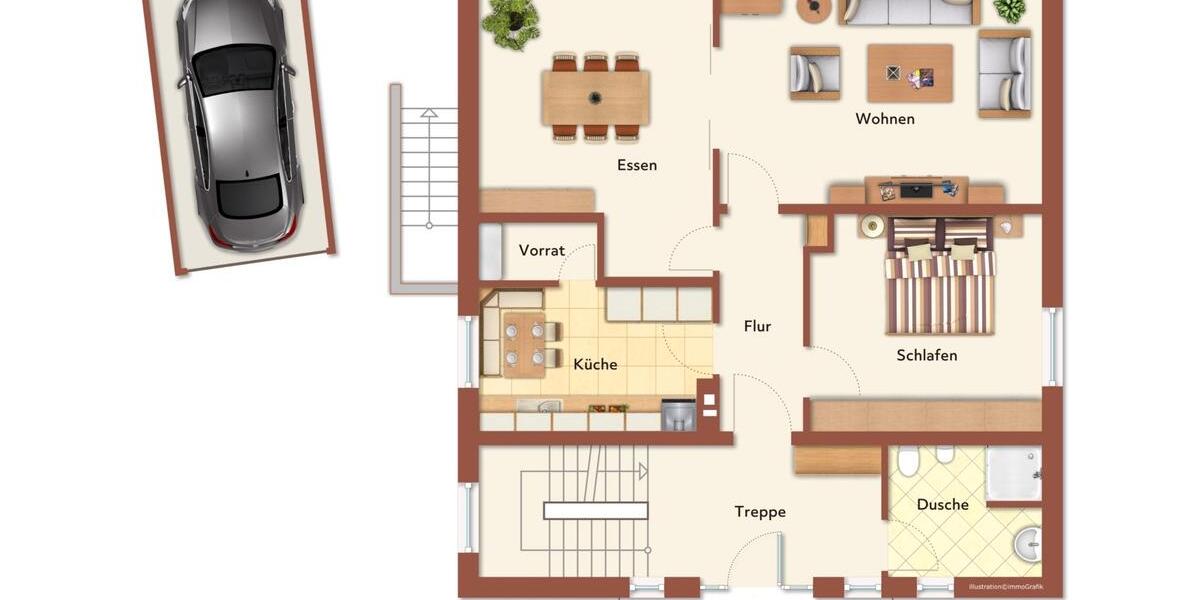 Einfamilienhaus mit Garten und Garage in familienfreundlicher Wohnlage Arnsberg-Bruchhausen 7 zimmer