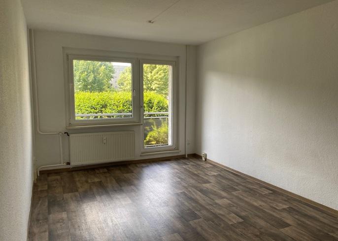 3-Raum-Wohnung im Erdgeschoss mit Dusche und Balkon zimmer