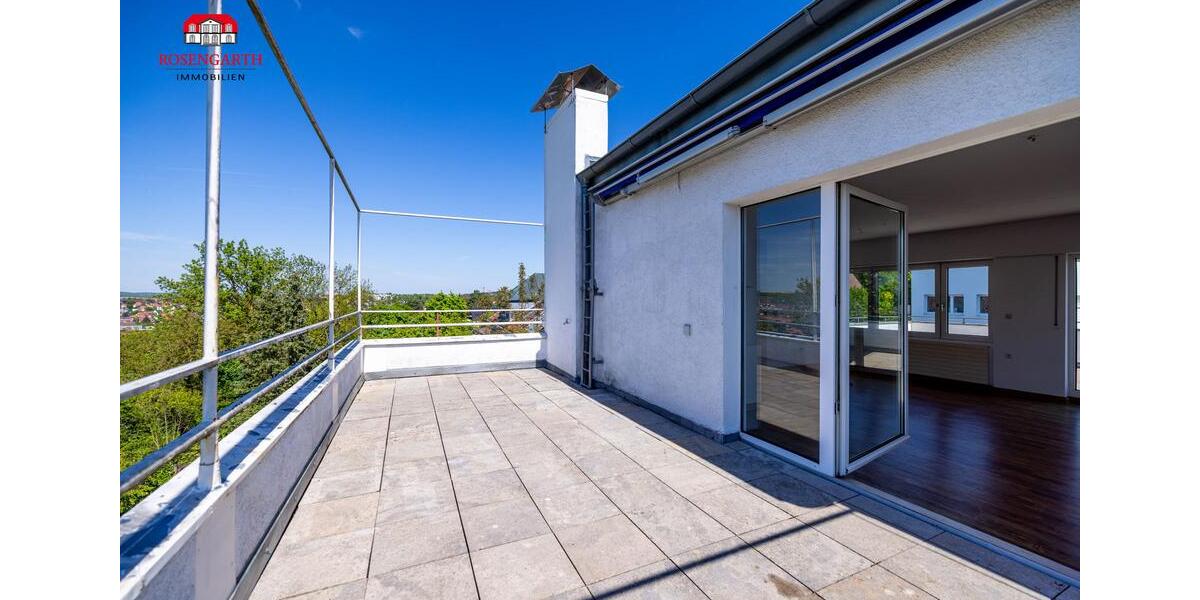 Maisonette Wohnung im Bauhaus mit Blick über Würzburg – Wohnen in Bestlage des Frauenlands 3 zimmer