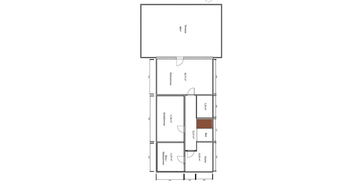 Dachgeschoßwohnung Edertal - 6 Zimmer, 90 m&sup2;, 630&euro; | Angebot:25941676