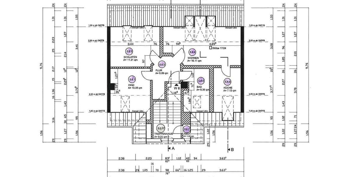 Dachgeschoßwohnung Altenburg - 3 Zimmer, 62 m&sup2;, 460&euro; | Angebot:25305748
