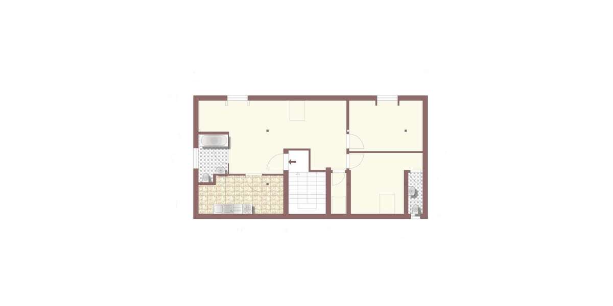 Etagenwohnung Niedergörsdorf Altes Lager - 3 Zimmer, 70 m&sup2;, 450&euro; | Angebot:27236936