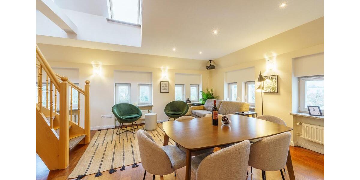 möblierte Wohnung mit Dachterrasse auf Zeit- Bestlage Lübeck 1 zimmer