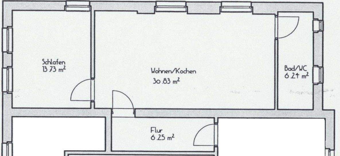 Etagenwohnung Schneeberg - 2 Zimmer, 57 m&sup2;, 457&euro; | Angebot:25850617