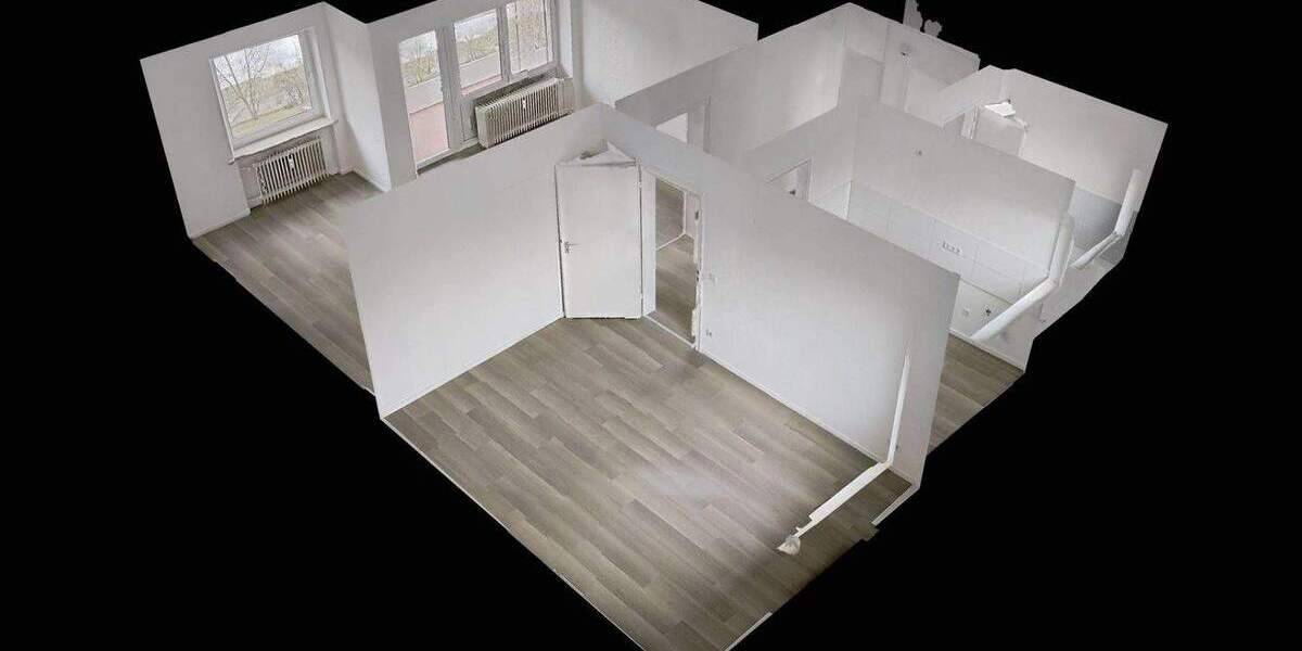 Etagenwohnung Burgdorf - 2 Zimmer, 58 m&sup2;, 619&euro; | Angebot:25970046
