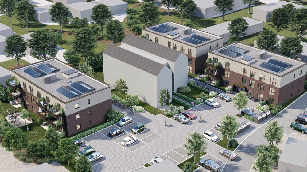 Etagenwohnung Bad Bramstedt - 3 Zimmer, 77 m&sup2;, 1.110&euro; | Angebot:26064281