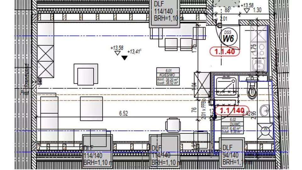 Dachgeschoßwohnung Nalbach - 1 Zimmer, 44 m&sup2;, 566&euro; | Angebot:24771433