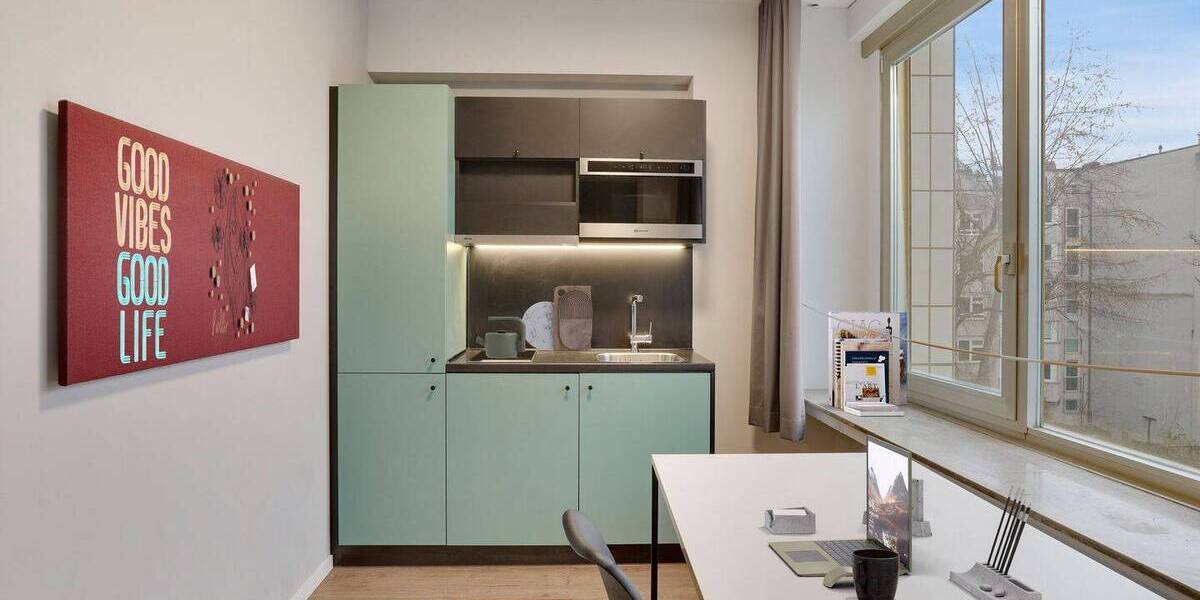 Zentral + möbliert: 1-Zimmer-Apartment zentral gelegen in Köln-Ehrenfeld ab Februar | Maxi Studio 1 zimmer