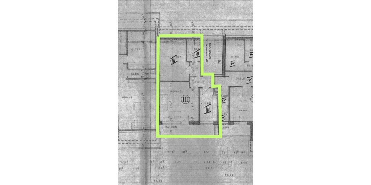 Dachgeschoßwohnung Altenberge - 2 Zimmer, 50 m&sup2;, 550&euro; | Angebot:25903078