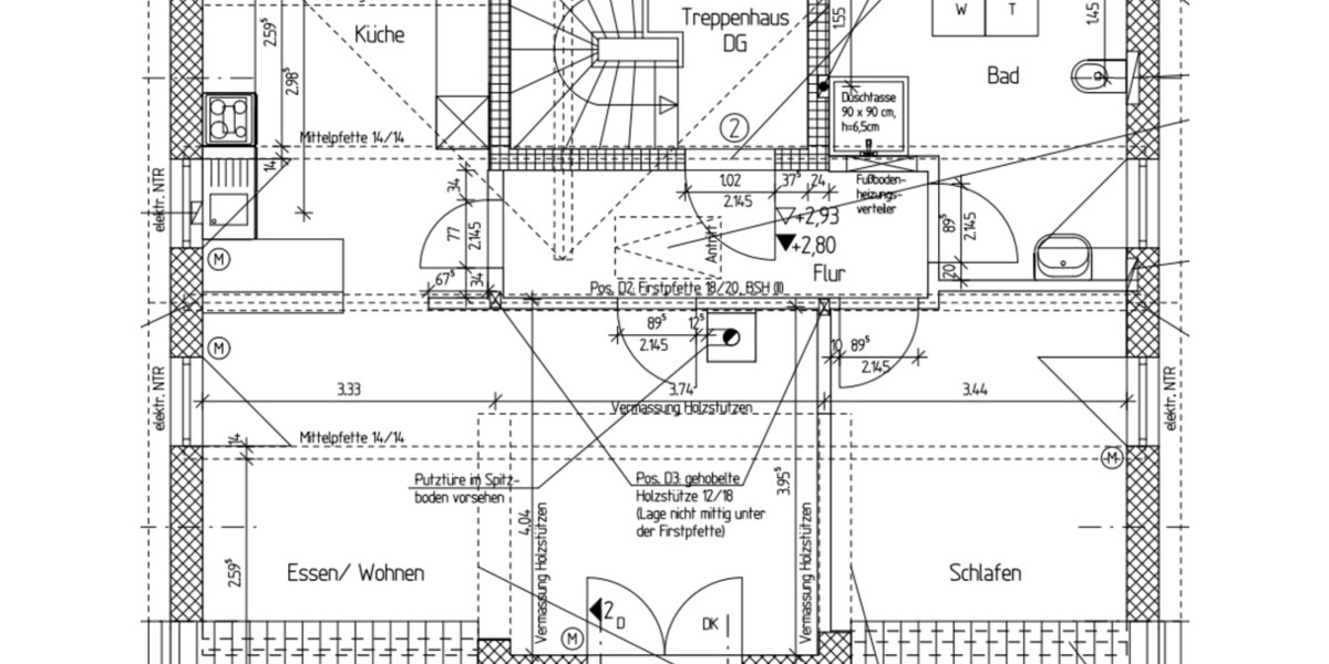 Dachgeschoßwohnung Neusitz - 2.5 Zimmer, 60 m&sup2;, 720&euro; | Angebot:25416895
