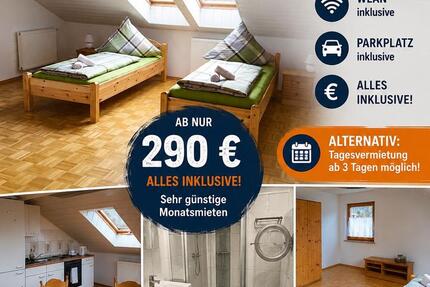 Wohnen auf Zeit Teisnach - 1 Zimmer, 15 m&sup2;, 295&euro; | Angebot:24104516