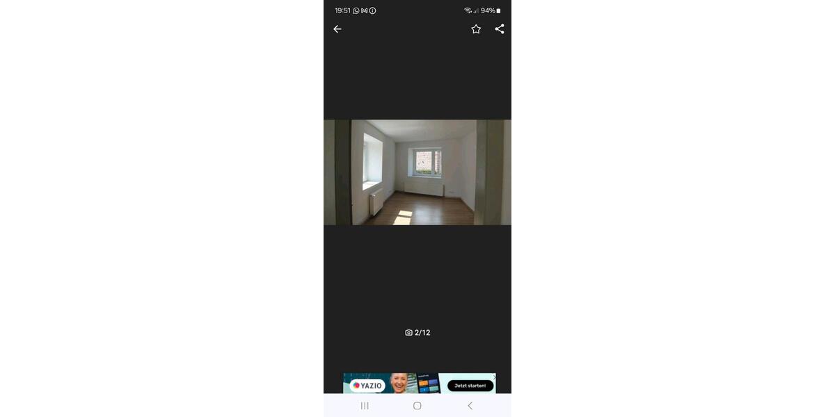 Erdgeschoßwohnung Wettin-Löbejün Löbejün - 3 Zimmer, 60 m&sup2;, 400&euro; | Angebot:25366037