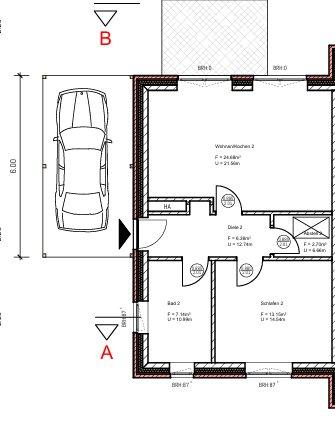 Erdgeschoßwohnung Moormerland - 2 Zimmer, 55 m&sup2;, 710&euro; | Angebot:27614047