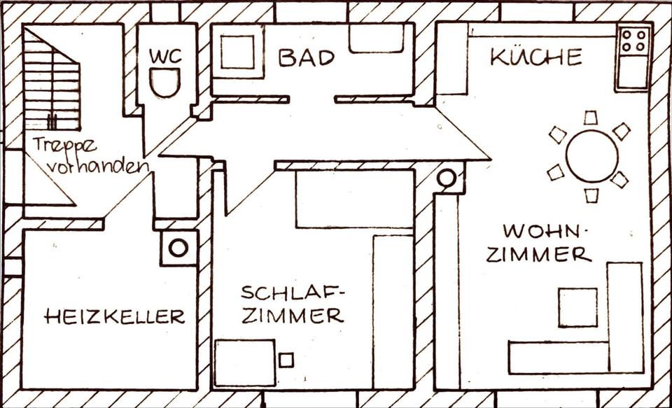 Möblierte 2-Zimmer-Wohnung für Kurzzeitvermietung 1-6 Monate 2 zimmer