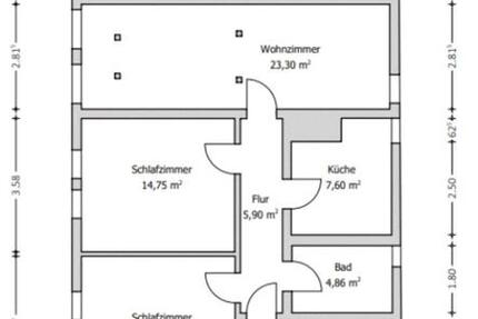 Wohnung Wildeck - 3 Zimmer, 72 m&sup2;, 690&euro; | Angebot:25957144