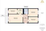 Etagenwohnung Oschersleben (Bode) - 4 Zimmer, 70 m&sup2;, 476&euro; | Angebot:26692659