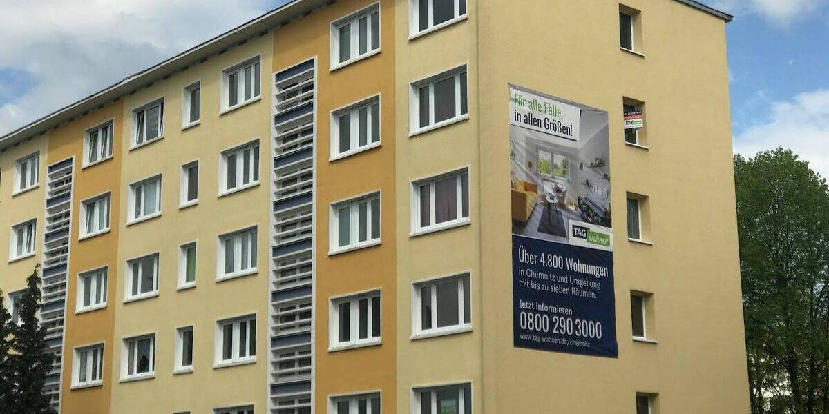 Etagenwohnung Chemnitz Yorckgebiet - 4 Zimmer, 71 m&sup2;, 365&euro; | Angebot:26834713