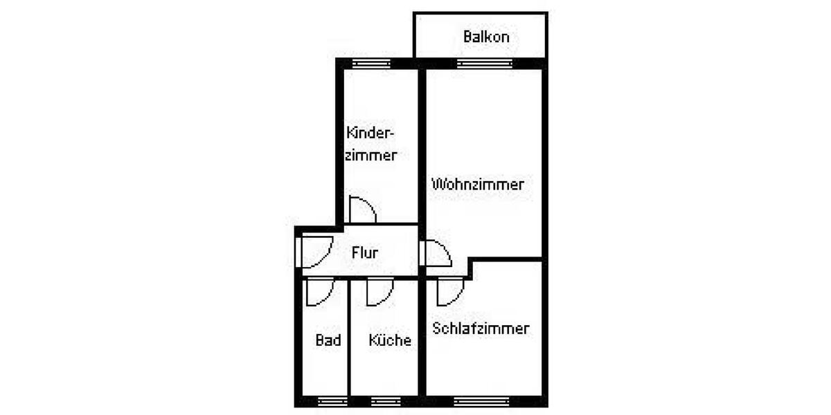 Erdgeschoßwohnung Weißenfels - 3 Zimmer, 61 m&sup2;, 390&euro; | Angebot:26311537