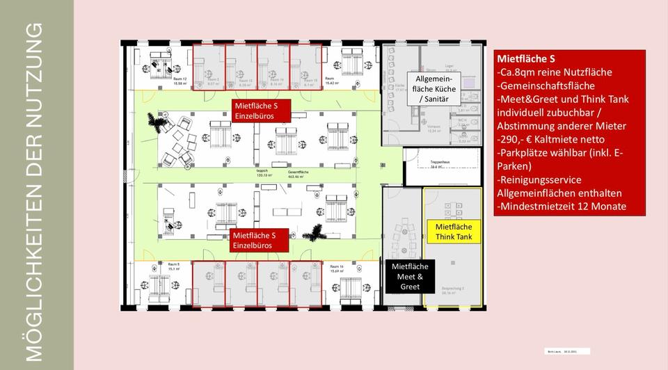 Loft-Büro S 8qm, Design, außergewöhnlich, super Lage zimmer