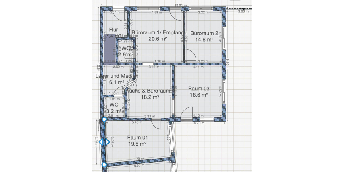 Gewerbeobjekt Jüterbog - 1.060&euro; | Angebot:23471944