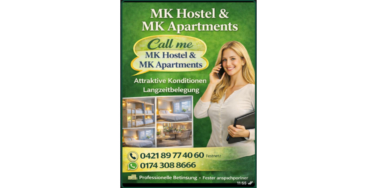 Wohnen auf Zeit Oyten - 3 Zimmer, 98 m&sup2;, 29&euro; | Angebot:25532393