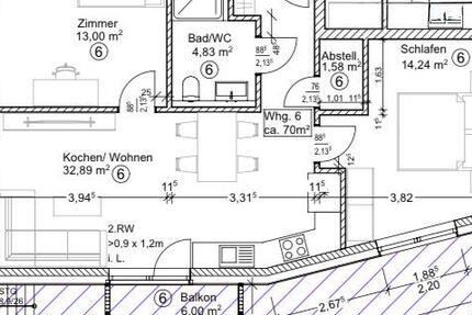Wohnung Ibbenbüren - 3 Zimmer, 70 m&sup2;, 910&euro; | Angebot:26300603
