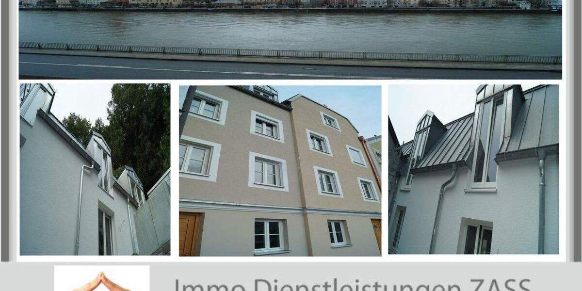 Etagenwohnung Passau Altstadt - 2 Zimmer, 54 m&sup2;, 690&euro; | Angebot:24974043