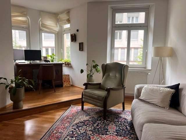 Etagenwohnung Nürnberg Kleinweidenmühle - 3 Zimmer, 77 m&sup2;, 1.000&euro; | Angebot:27121295