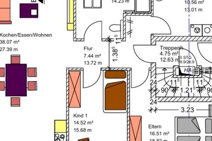 Wohnung Friesoythe - 3 Zimmer, 115 m&sup2;, 900&euro; | Angebot:25172496