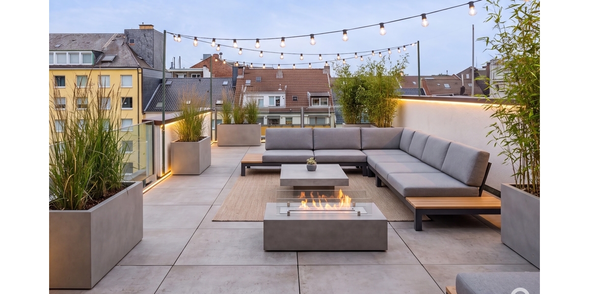 Repräsentative, hochwertige 3 Zimmer-Wohnung mit großer Dachterrasse im Herzen Düsseldorfs. - Etagenwohnung Düsseldorf | Angebot:27655511