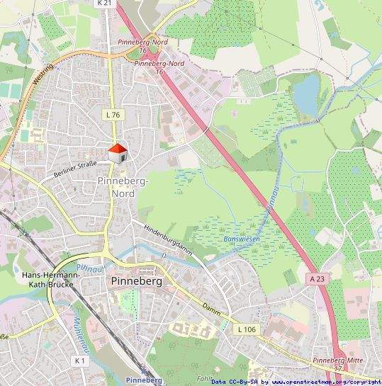 Etagenwohnung Pinneberg Pinneberg-Nord - 4 Zimmer, 120 m&sup2;, 1.750&euro; | Angebot:25107444