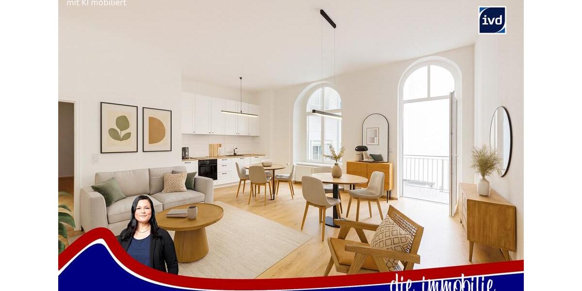 *** Geräumige 4-Zimmer-Wohnung mit offenem Wohnbereich und Balkon - Aufzug*** 4 zimmer