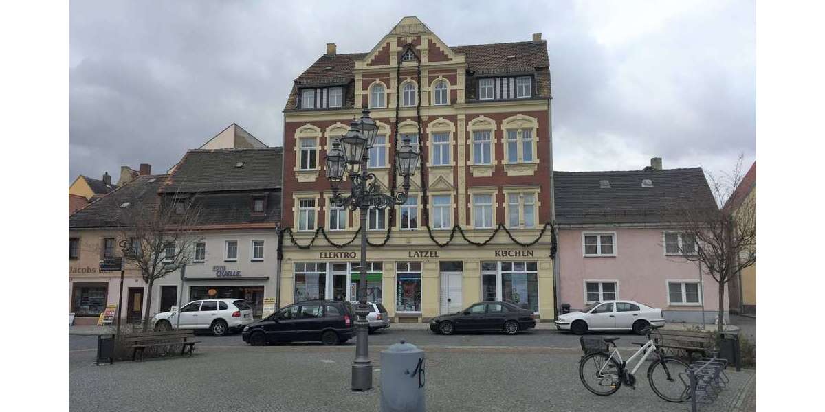 Praktische Gewerbeeinheit für BüroPraxis oder Einzelhandel - Wohn- & Geschäftshaus Wurzen Altstadt | Angebot:25094925