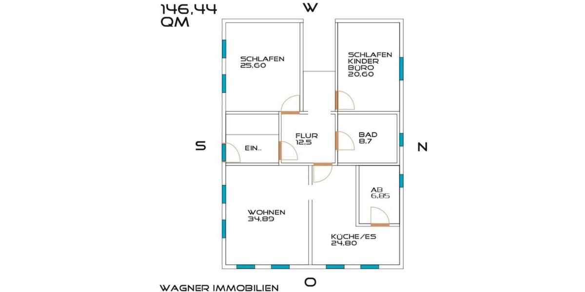 Erdgeschoßwohnung Weißenburg in Bayern - 3.5 Zimmer, 146 m&sup2;, 790&euro; | Angebot:24656544
